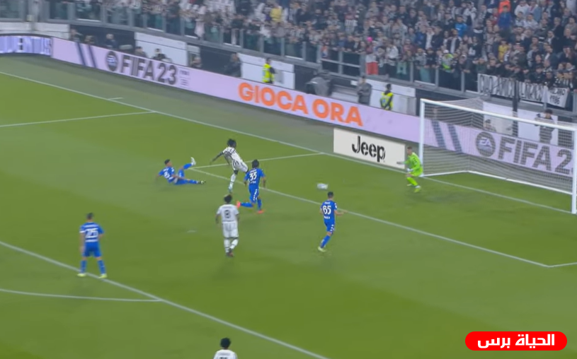 أهداف مباراة يوفتنوس وامبولي